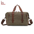 Retro Vintage Weekend Gym Travel Bag Canvas Duffel Bag